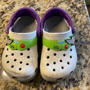 Toddler buzz light year crocs